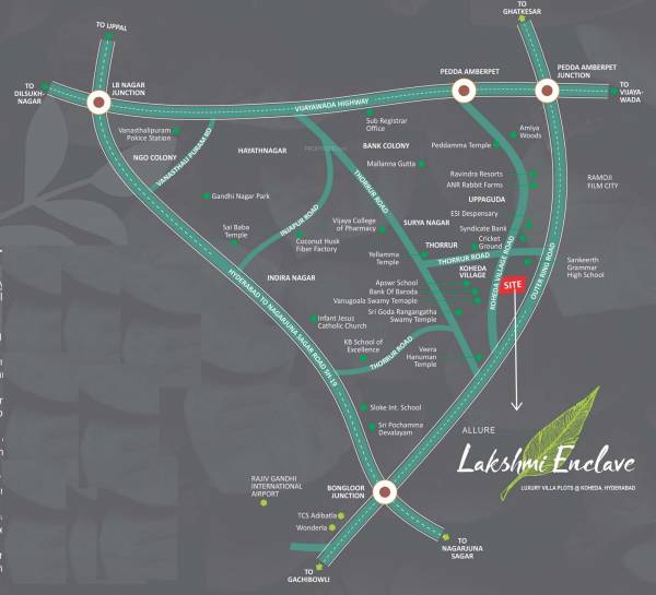  lakshmi-enclave Location Plan