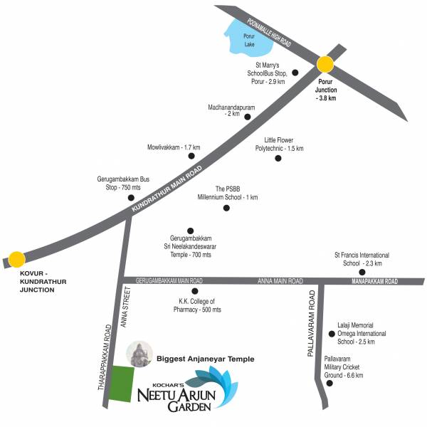  neetu-arjun-garden Location Plan
