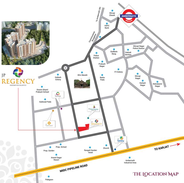  regency Location Plan