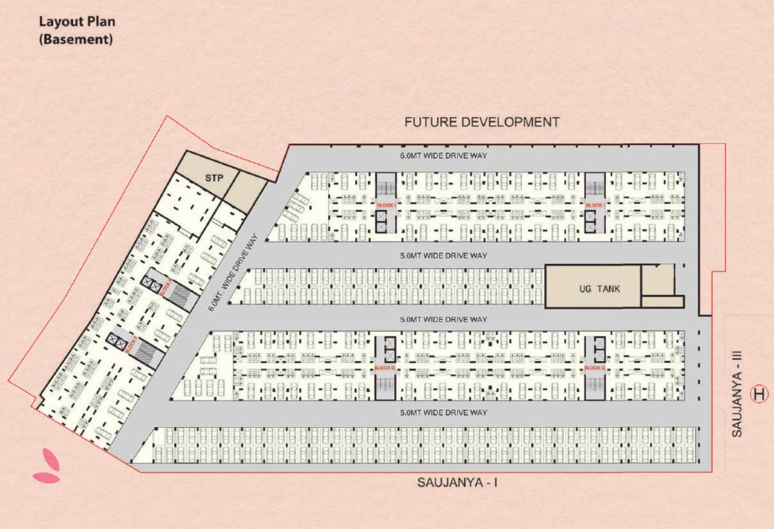  saujanya ii Layout Plan
