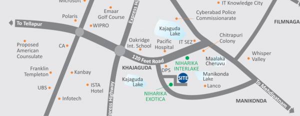  lakefront Location Plan