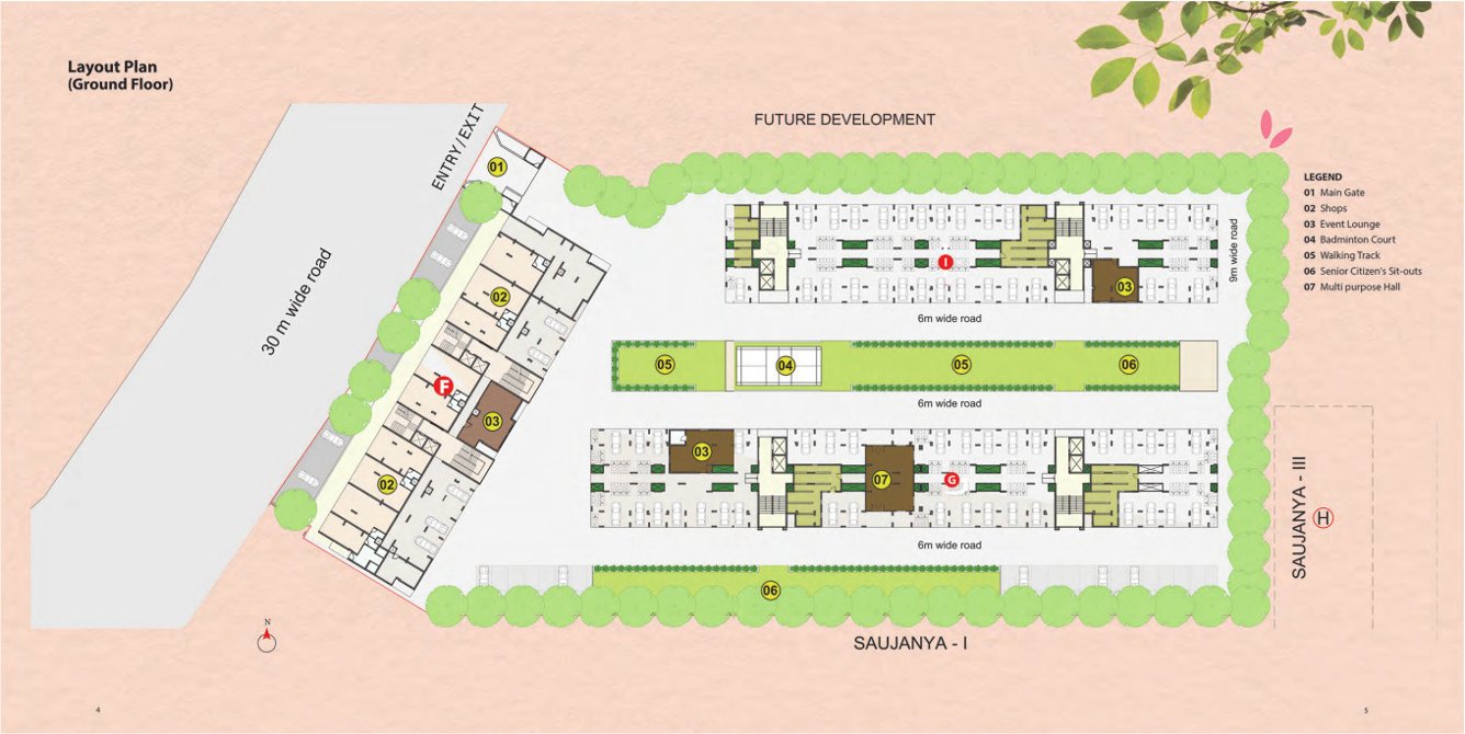 saujanya Layout Plan