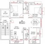  aishvar-flats Aishvar Flat Cluster Plan From 1st To 5th Floor