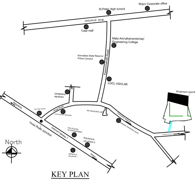 elite series Location Plan