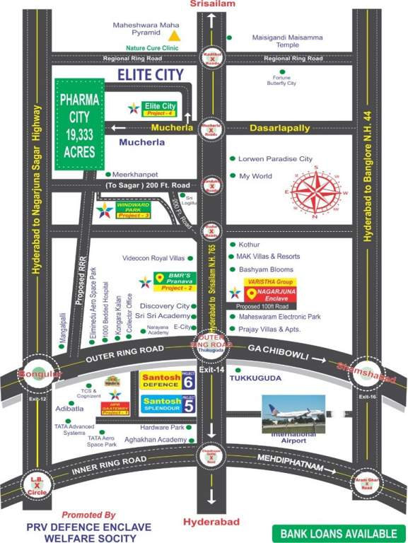  sumadhura heights Location Plan