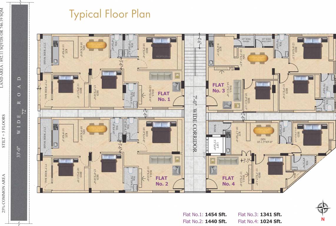  elite residency Elite Residency Cluster Plan