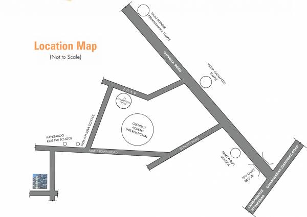  elite-residency Location Plan