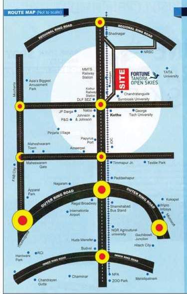  tandra open skies Location Plan