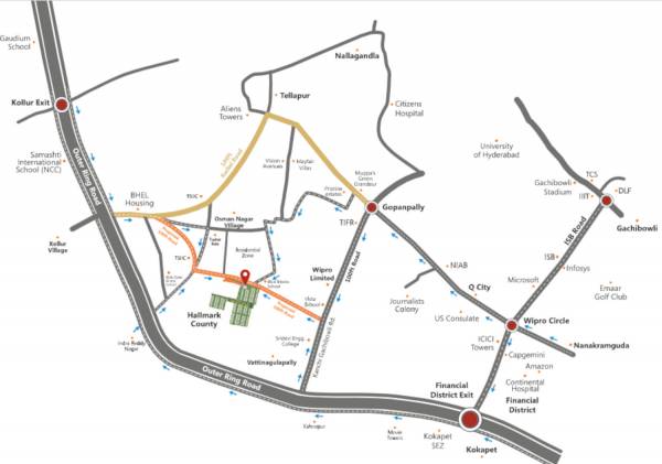  county Location Plan
