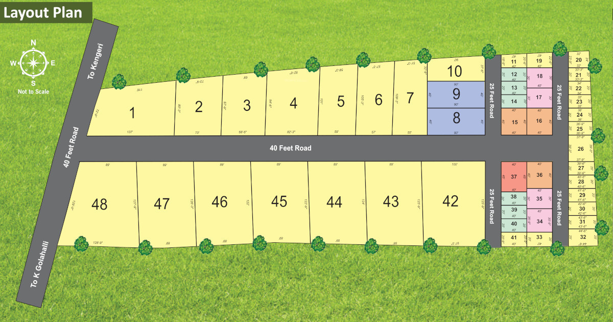  ktm villa enclave Layout Plan