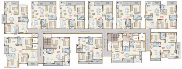  prakruthi Visalakshi Prakruthi Cluster Plan