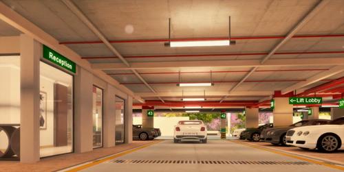  greens-lotus Car Parking