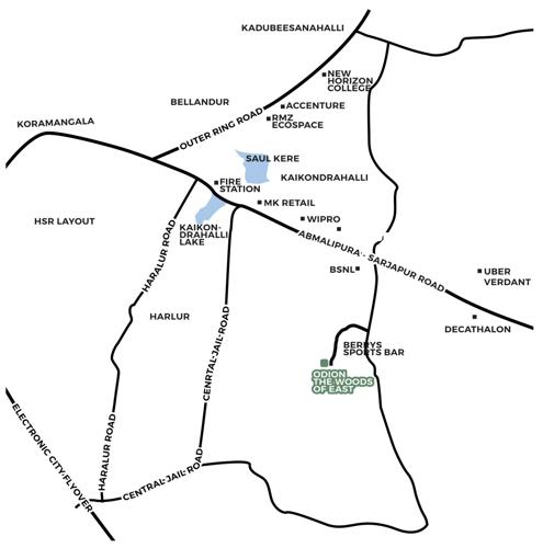  the-woods-of-east-phase-4 Location Plan