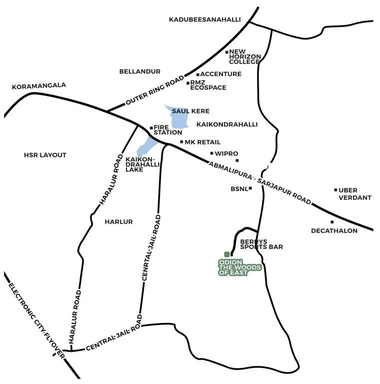  the woods of east phase 4 Location Plan