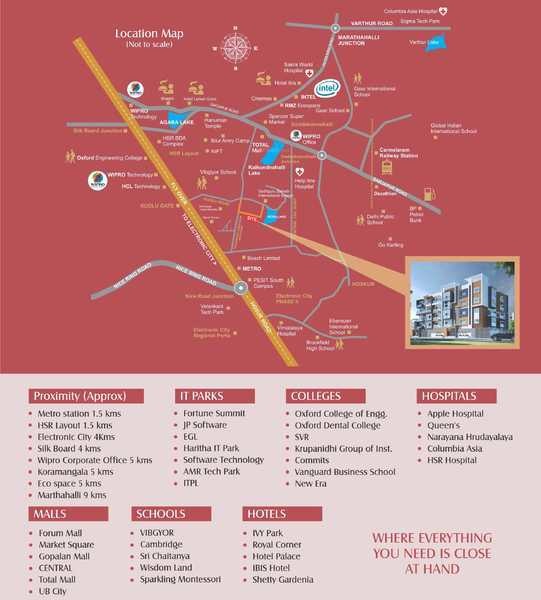  petals Location Plan