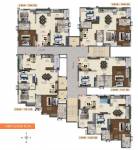 Himasai Heights Cluster Plan for 1st Floor  himasai-heights Himasai Heights Cluster Plan for 1st Floor