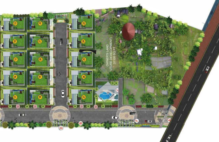  vulcan golden crest Master Plan