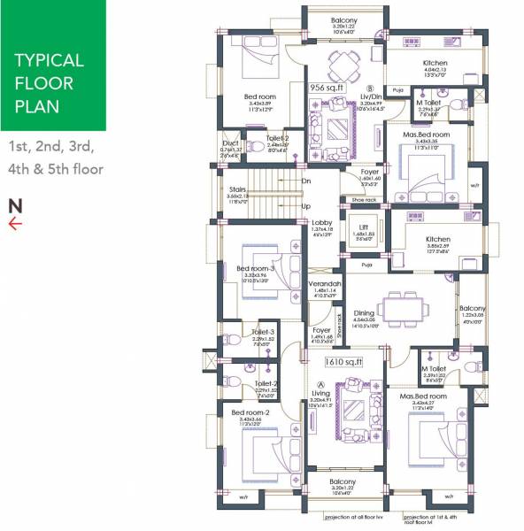  marutham-rhythm Marutham Rhythm Typical  Cluster Plan