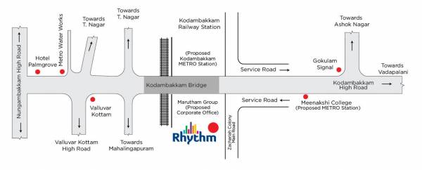  marutham-rhythm Location Plan