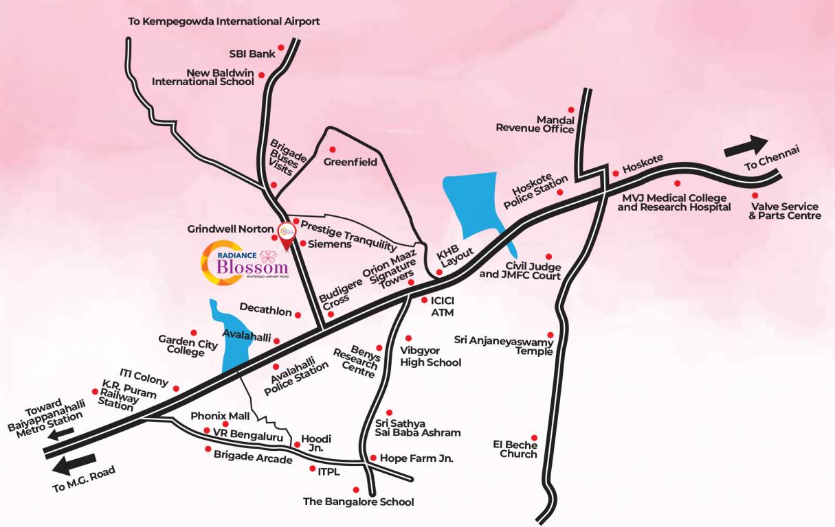  blossom Location Plan