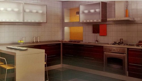  66-palazzio Kitchen