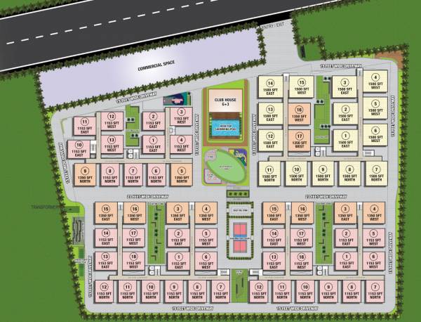  pranav-flora Layout Plan