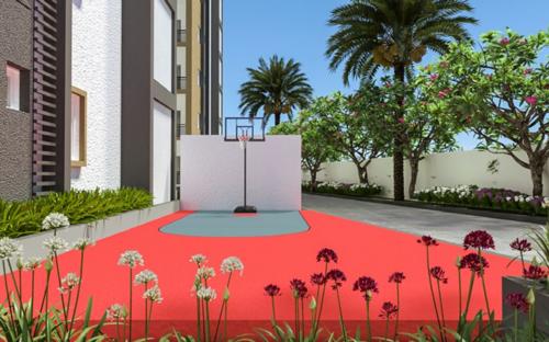  pranav-flora Basketball Court