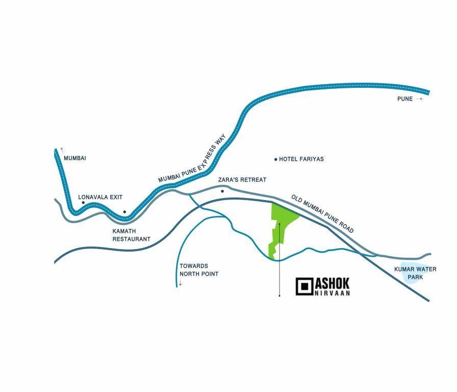  ashok nirvaan phase 4 Location Plan