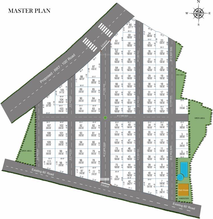  green life space Master Plan