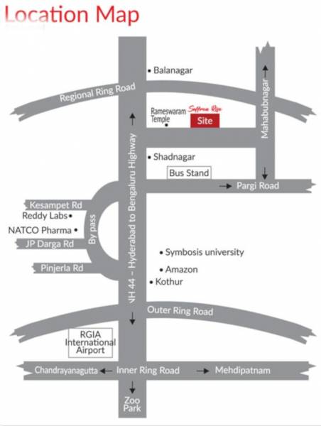  safrron-rise Location Plan