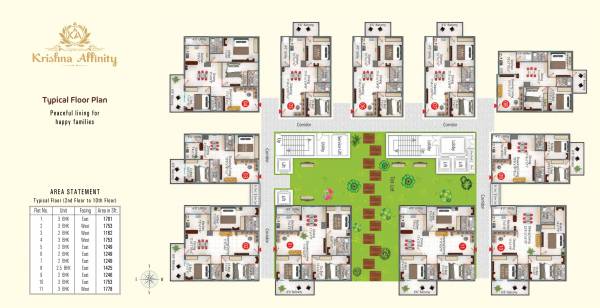  krishnam-vande-heights Krishnam Vande Heights Cluster Plan