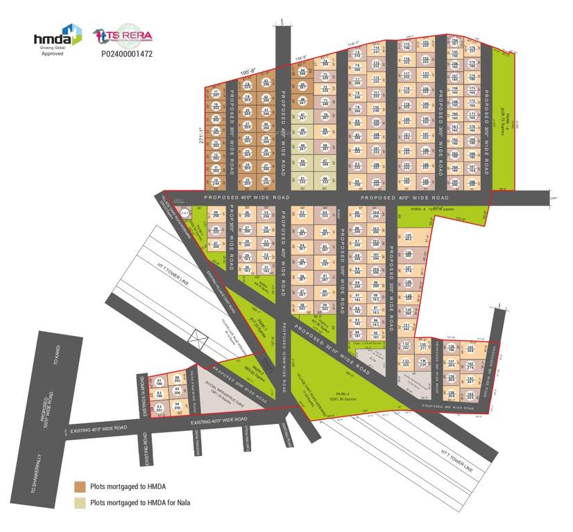  western county Layout Plan