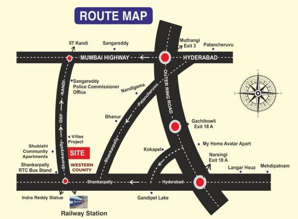  western-county Location Plan