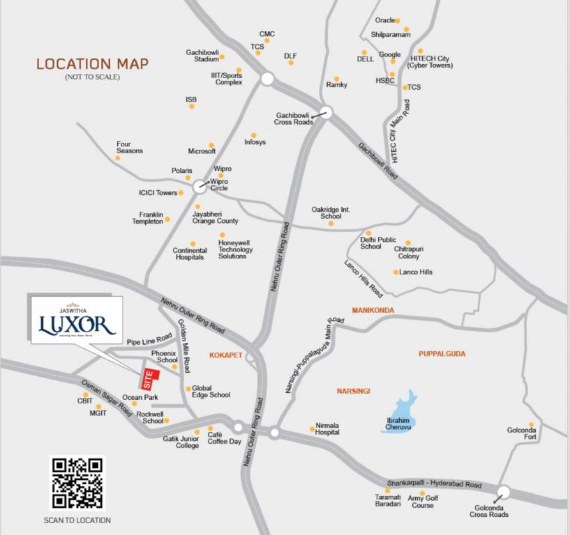  luxor Location Plan
