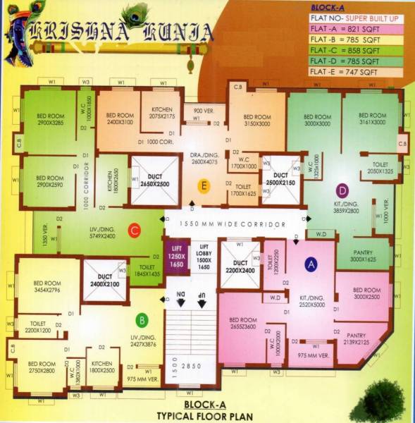  krishna-kunja Block A Cluster Plan