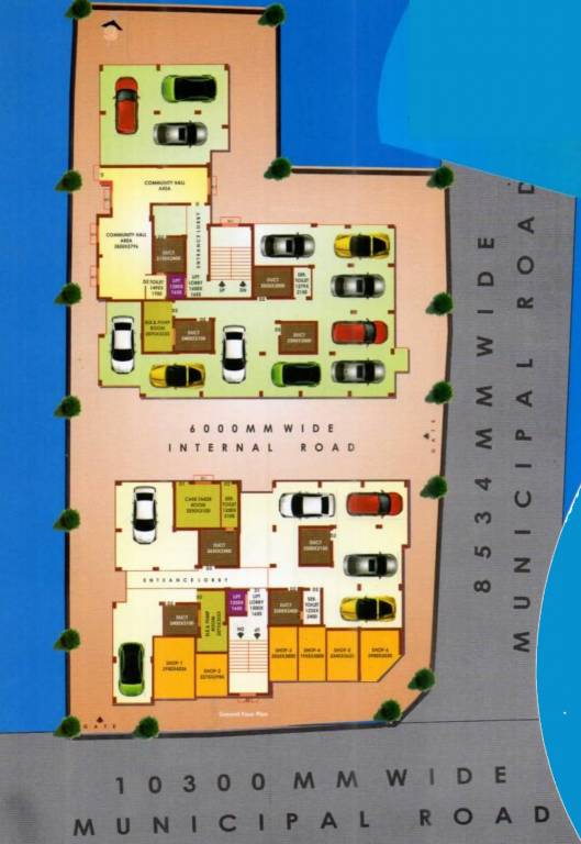  krishna kunja Layout Plan