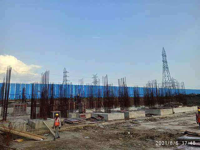  casagrand first city Construction Status Aug 21