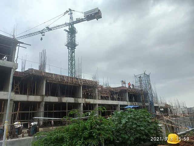  casagrand first city Construction Status Sept 21