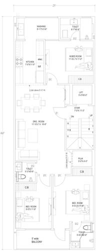  linkers-homes-5 Property Linkers Homes 5 Cluster Plan from 1st to 4th Floor