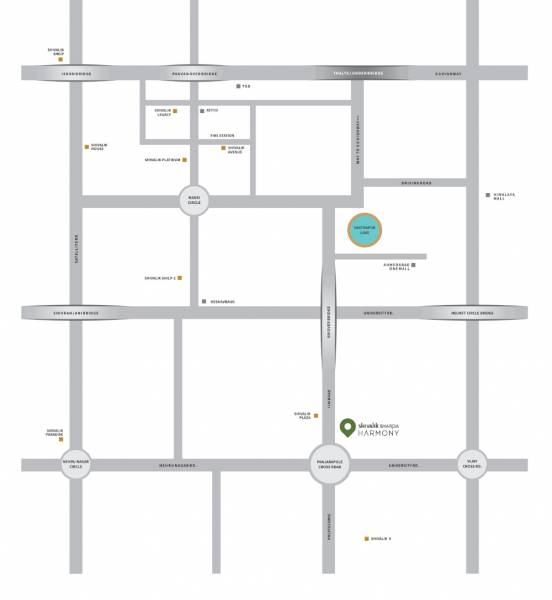 Location Plan sharda-harmony Location Plan