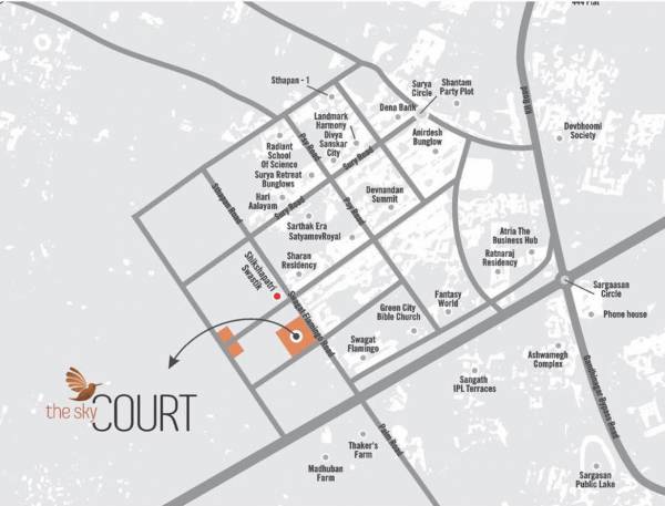  the-sky-court Location Plan