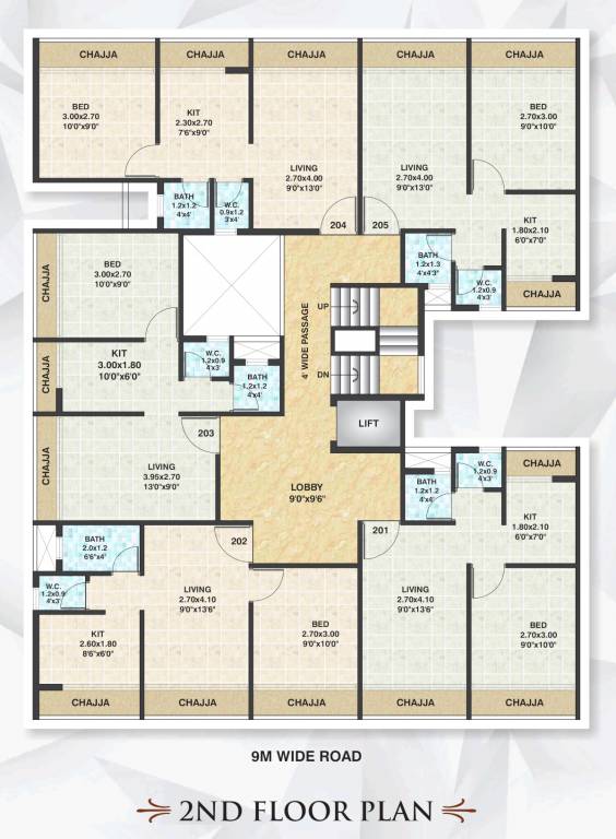  saivarad Mahavir Saivarad Cluster Plan for 2nd Floor