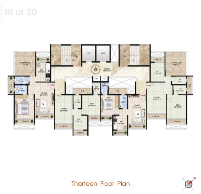  shiv shankar residency Shiv Shankar Residency Cluster Plan