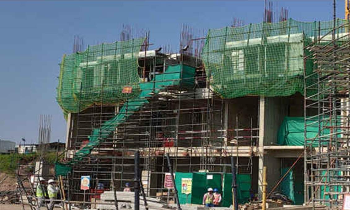 joyville hadapsar annexe phase 3 Construction Status Oct 21