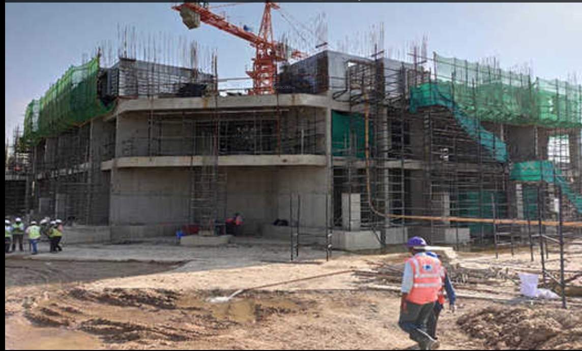 joyville hadapsar annexe phase 3 Construction Status Oct 21