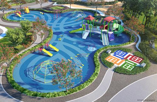 Children's play area joyville-hadapsar-annexe-phase-2 Children's play area