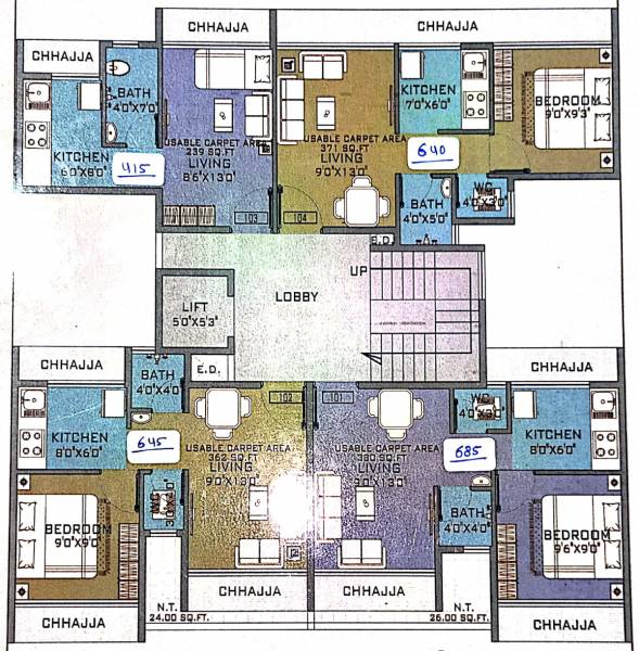  icon Icon Cluster Plan for 1st Floor
