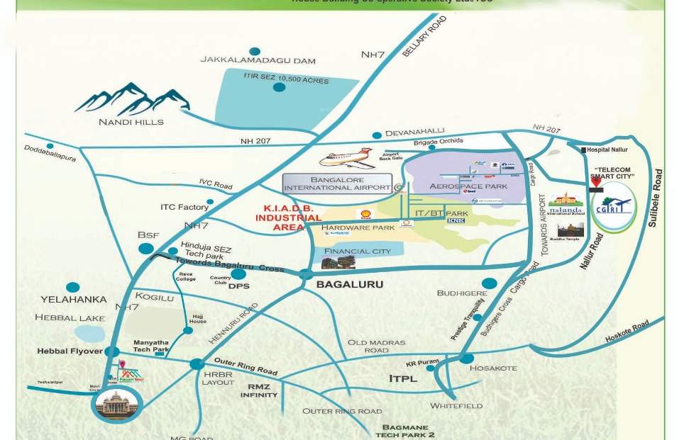  telecom smart city 2 Location Plan