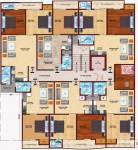 Sai Enclave Cluster Plan from 1st to 5th Floor sai-enclave Sai Enclave Cluster Plan from 1st to 5th Floor