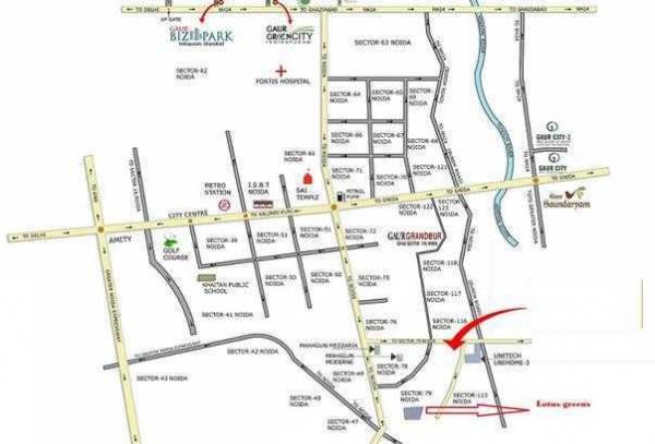  lotus-green Location Plan